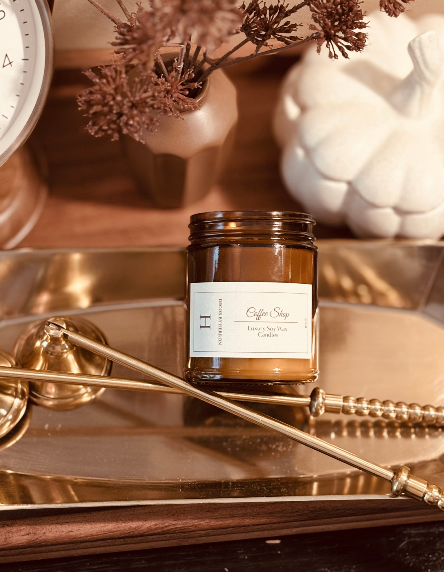 Amber Candle Collection