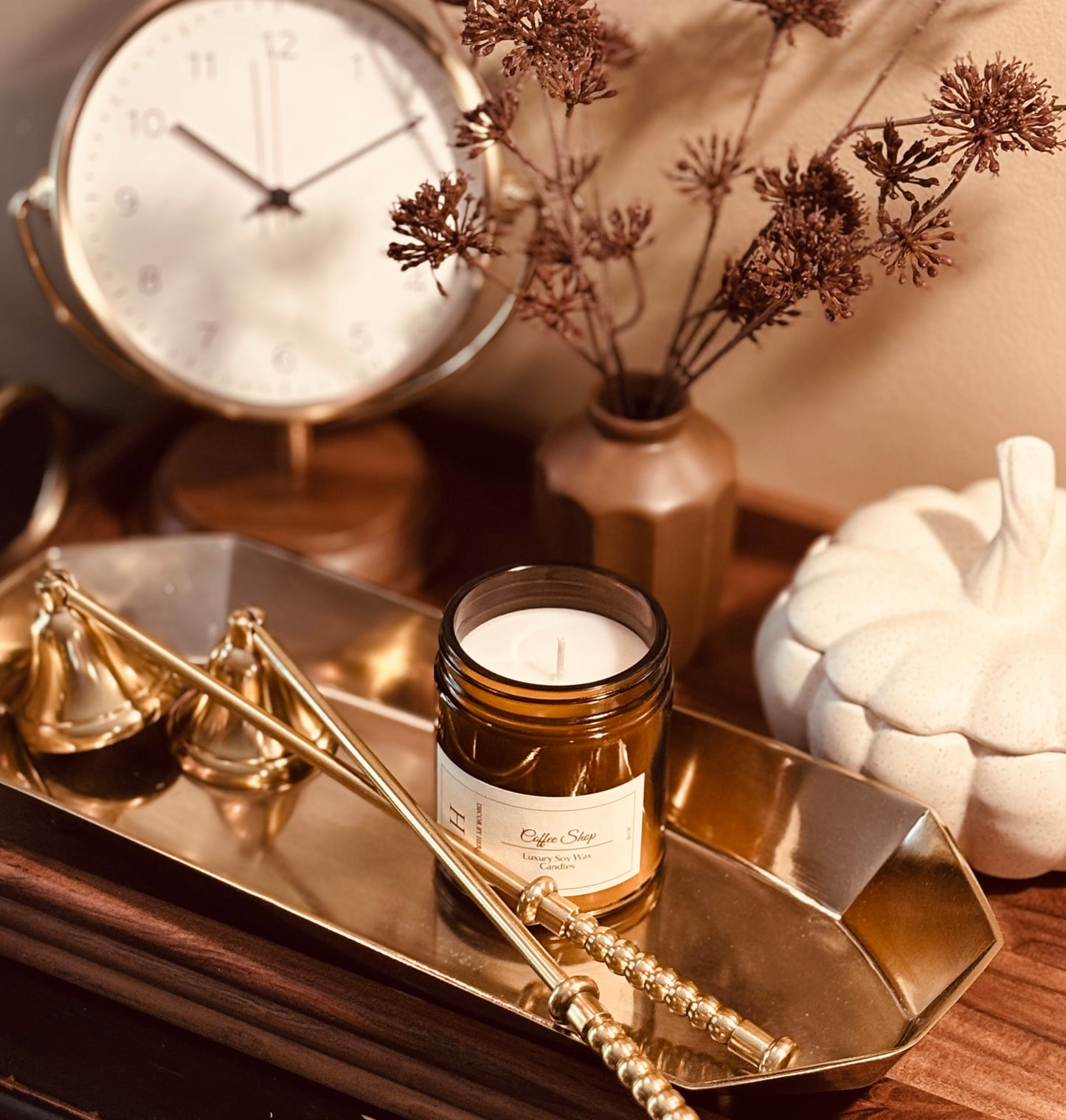 Amber Candle Collection